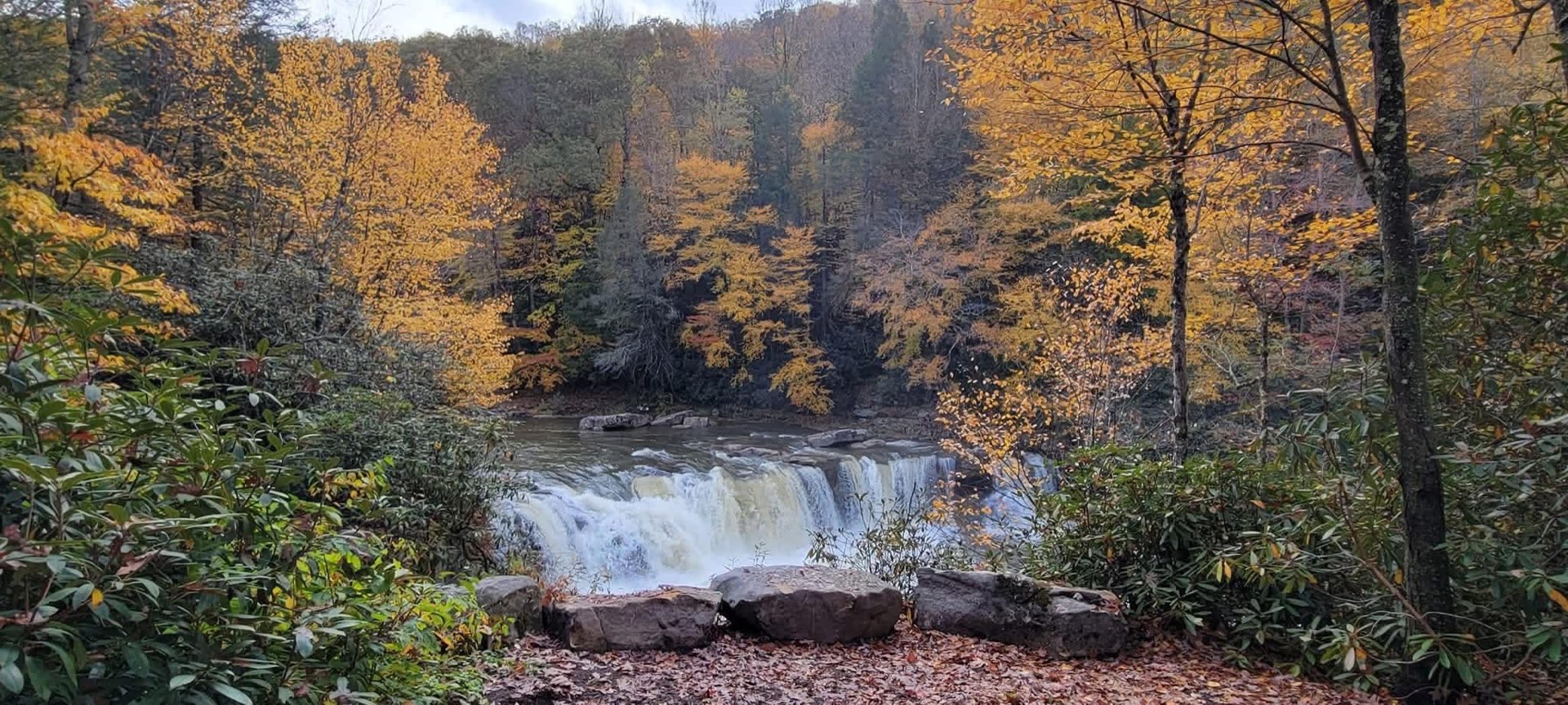 Waterfall along Big Sandy Creek